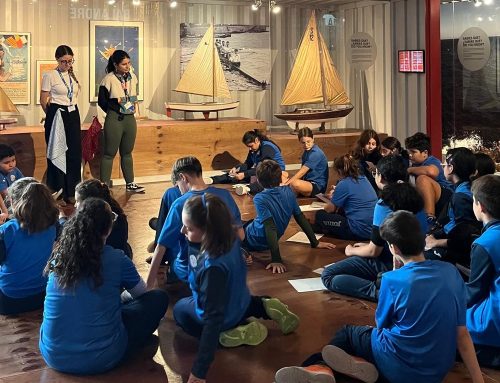 Els alumnes de 5è i 6è descobreixen el patrimoni marítim al Museu Marítim de Barcelona